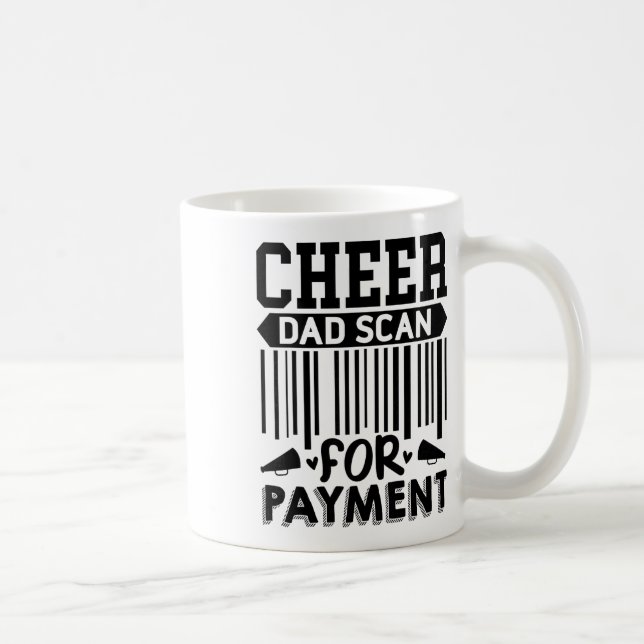 Mug Encourage Papa, Scanner Pour Paiement Menagère _1  (Droite)