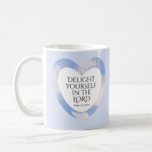 Mug Encouragement et application de la Bible Bleue Ver