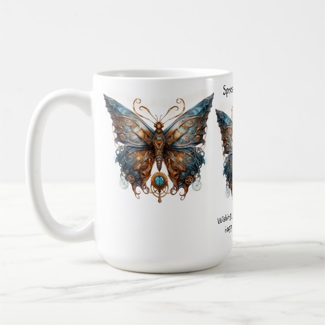 Mug Encouragement Papillon (Gauche)
