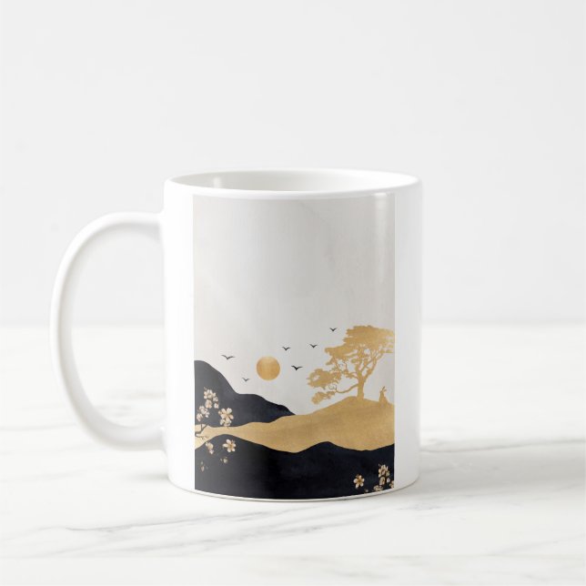 Mug encre chinoise,, beaux arts chinois,, chinois (Gauche)
