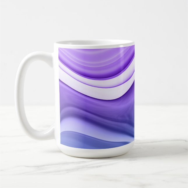 Mug Encre d'alcool Fleur de maïs numérique Papier-4081 (Gauche)