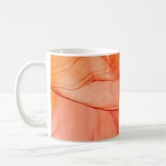 Mug encre d'alcool rouge