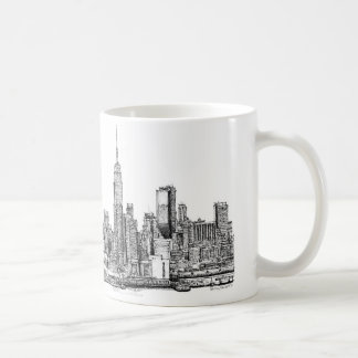 Mug Encre d'horizon de New York