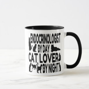 Mug Endocrinologue Amoureux des chats