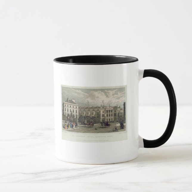 Mug Endroit de Saint Andrews, parc de régents, 1828 (Droite)