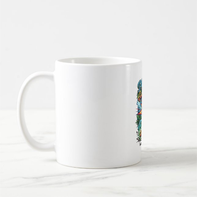 Mug Énergie de but de la RD Congo Skeleton Striker Nat (Gauche)