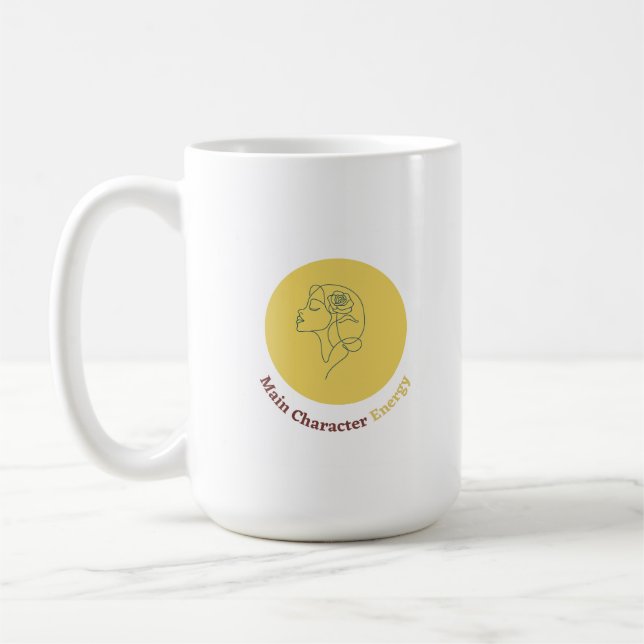 Mug Énergie de Personnage Principal (Gauche)
