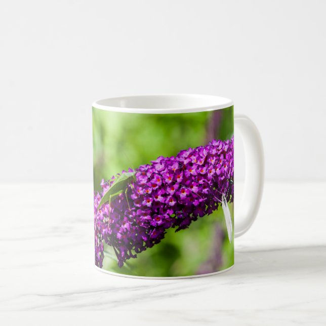 Mug énergie de sauterelle verte (Devant droit)