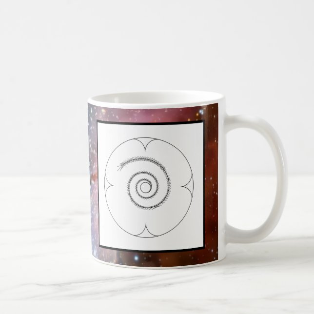 Mug Énergie de vie électromagnétique cosmique (Droite)