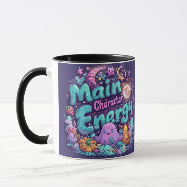 Mug Énergie des caractères principaux | ExDesigner | H (Gauche)