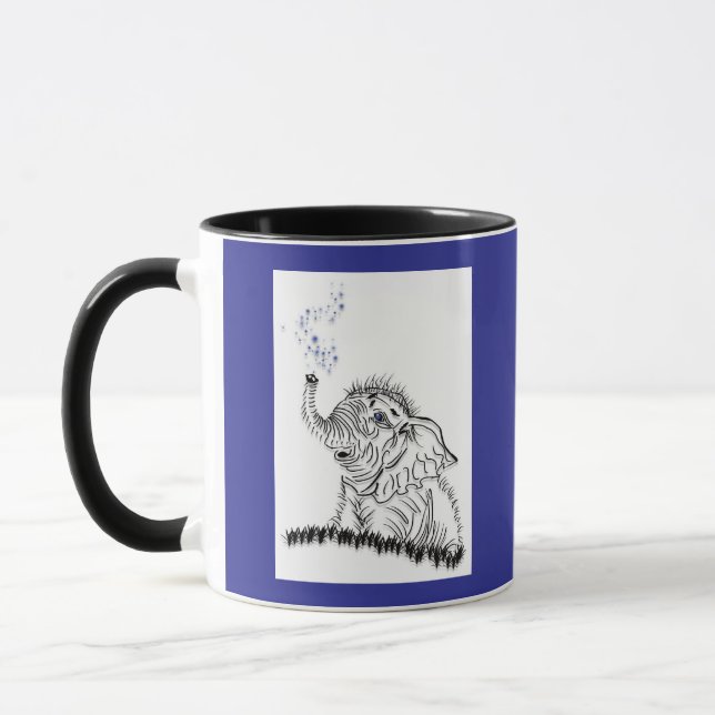 Mug Énergie éléphante (Gauche)