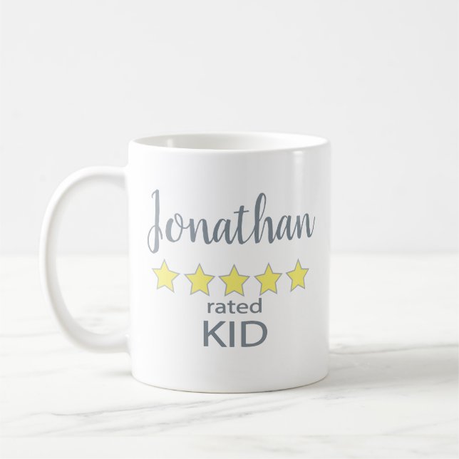 Mug Enfant 5 étoiles (Gauche)