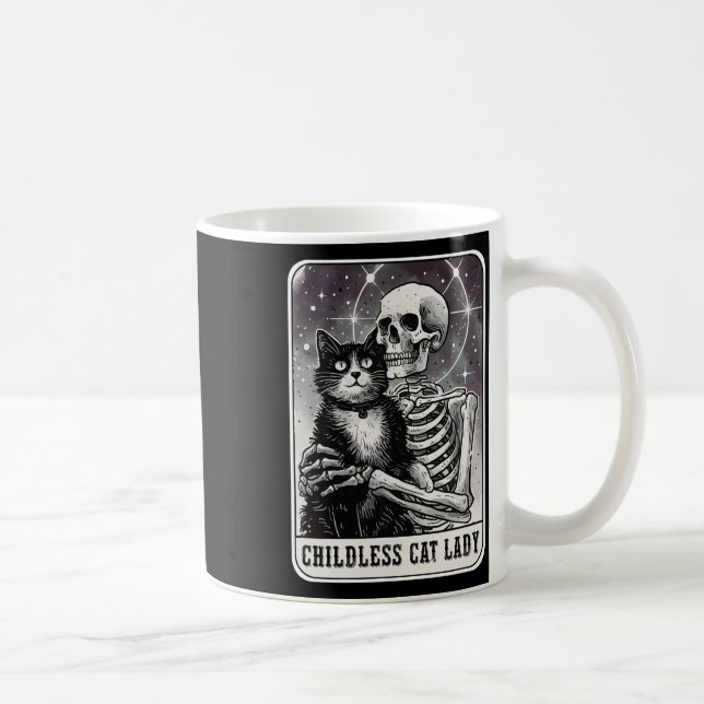 Mug Enfant Chat Lady Tarot Vintage (Droite)