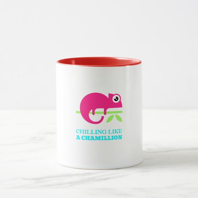 Mug ENFANT COMME UN CHAMILLION BOUGIE colorée (Centre)