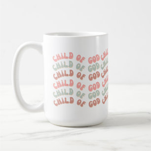 Mug Enfant de Dieu Vagues rétro