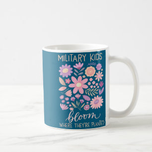 Mug Enfant militaire pissenlit fleurir où planté viole