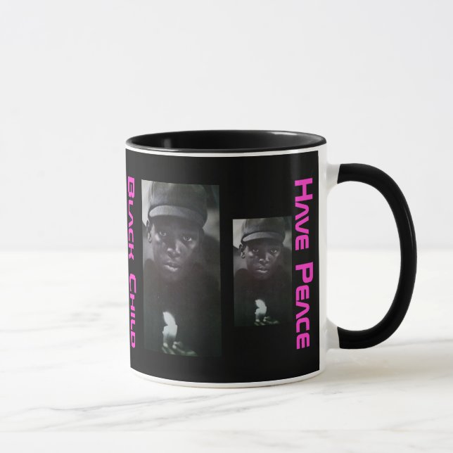 Mug Enfant noir (Droite)