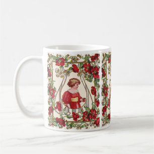 Mug Enfant vintage victorien de la Saint-Valentin avec