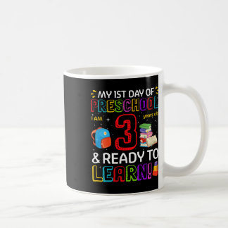 Mug Enfants 1er Jour de maternelle J'ai 3 ans et lis