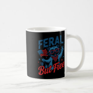 Mug Enfants 4 juillet Féral et libre drôle de raton la