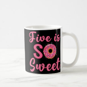 Mug Enfants 5e Donut Anniversaire fête 5 ans Sweet