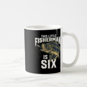 Mug Enfants 6 Ans Pêche Anniversaire Fête Pêcheur 6