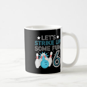 Mug Enfants 6e anniversaire Bowling Bow 6 ans Bow