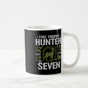 Mug Enfants 7 ans Chasse Anniversaire Fête Canard Deer