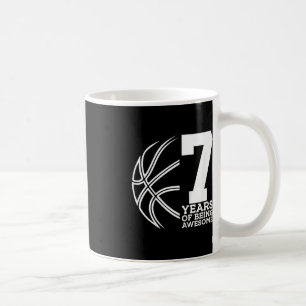 Mug Enfants 7 ANS D'ÊTRE UN BASKETBALL INCROYABLE 7E N