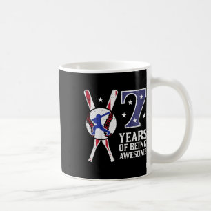 Mug Enfants 7 ans étant génial Bysebyll Drapeau 7e ann