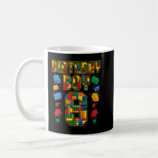 Mug Enfants 8e anniversaire Maître Constructeur 8 ans