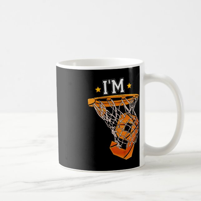 Mug Enfants 9e Anniversaire Basketball I'm 9 Garçon Fi (Droite)