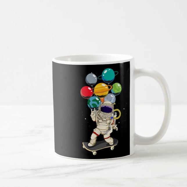 Mug Enfants astronautes planches à roulettes Lloon pla (Droite)
