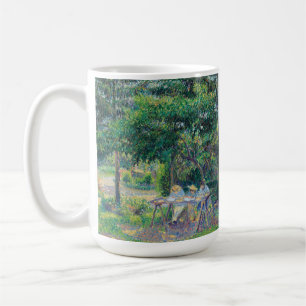 Mug Enfants attablés dans le jardin Camille Pissarro