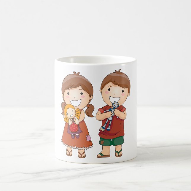 Mug Enfants Avec Jouets (Créateur téléchargé)