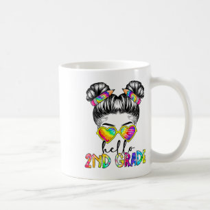 Mug Enfants Bonjour 2e Deuxième Classe Nœud Méssy Ck R