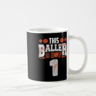 Mug Enfants Bysketbyll Joueur 1 ans Vieux garçon Byske