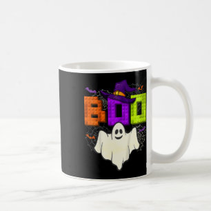 Mug Enfants Construire des briques Boo Halloween Ghost