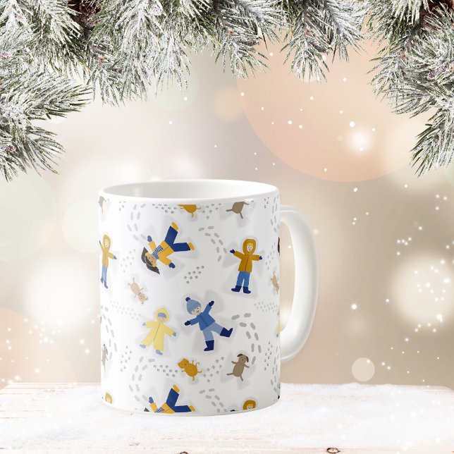 Mug Enfants de l'Ange de Neige (Créateur téléchargé)