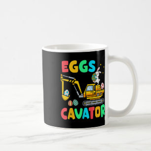 Mug Enfants Eggscavator Funny Pâques Excavateur Oeuf H