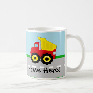 Mug Enfants garçons Construction camion