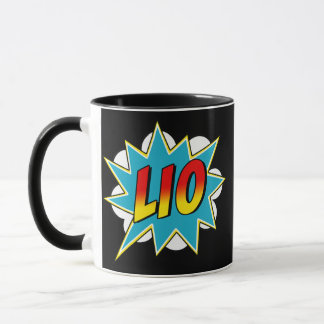 Mug Enfants garçons Lio Nom Comic Book Superhero 