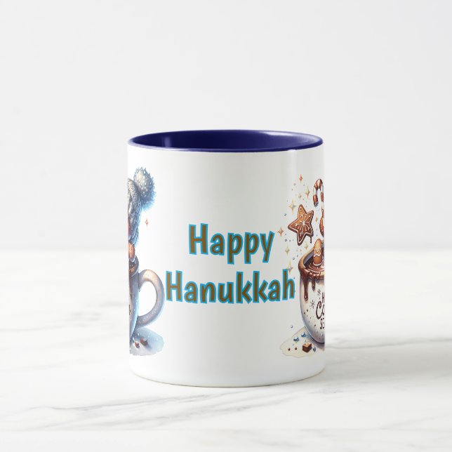 Mug Enfants heureux Hanoukka Cocoa (Centre)