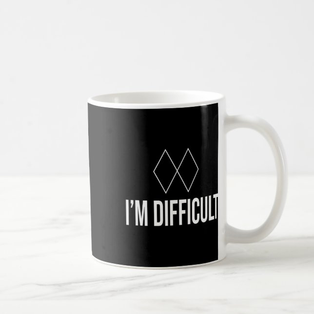 Mug Enfants Im difficiles Black Diamond Hommes et Femm (Droite)
