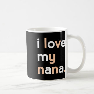 Mug Enfants J'Aime Ma Chemise Nana Pour Filles Grand-M