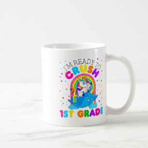 Mug Enfants Je Suis Prêt À Ecraser Licorne De 1re Anné