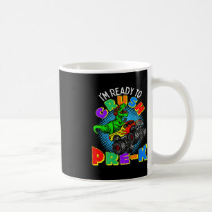 Mug Enfants Je suis prêt à écraser Pré K Dinosaur Mons