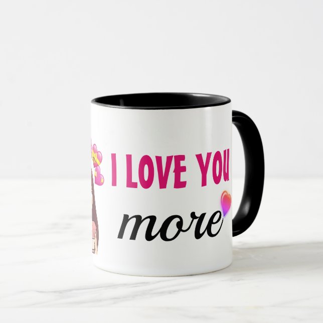 Mug Enfants Je T'aime (Devant droit)