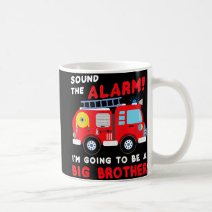 Mug Enfants Je vais être un grand frère Firetruck bébé