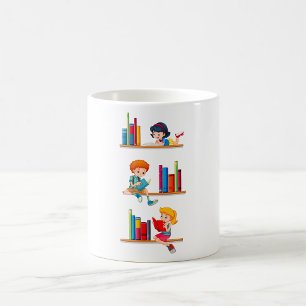 Mug Enfants Lecture Livres
